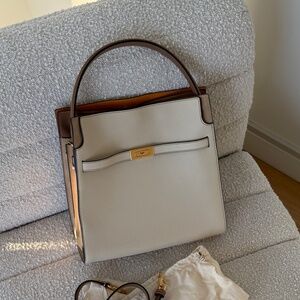 TORY BURCH LEE RADZIWILL DOUBLE BAG - BRAND NEW